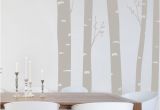 Birch Tree Wall Mural Target Grey Birch Tree Decals for Living Room Accent Wall