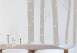 Birch Tree Wall Mural Target Grey Birch Tree Decals for Living Room Accent Wall