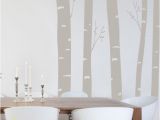 Birch Tree Wall Mural Target Grey Birch Tree Decals for Living Room Accent Wall