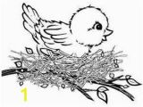 Bird Nest Coloring Page Bird Coloring Pages Cenul – Free Coloring Pages for Kids