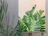 Birds Of Paradise Wall Mural Bird Of Paradise Art Tropics Painting Tropical Foliage