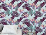 Birds Of Paradise Wall Mural Bird Of Paradise Removable Wallpaper Self Adhesive