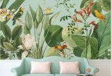 Birds Of Paradise Wall Mural Birds Of Paradise Tropical Wall Mural