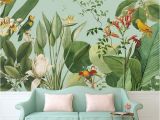 Birds Of Paradise Wall Mural Birds Of Paradise Tropical Wall Mural