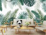 Birds Of Paradise Wall Mural southeast asia Tropical Rain forest Leaves Wallpaper Big