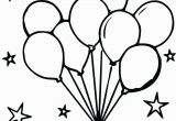Birthday Balloons Coloring Pages Coloring Book Outstanding Balloon Coloring Pages Picture