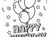 Birthday Balloons Coloring Pages Coloring Pages Birthday