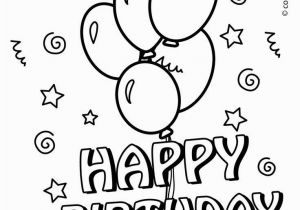 Birthday Balloons Coloring Pages Coloring Pages Birthday