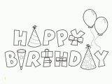 Birthday Coloring Pages for Aunts Happy Birthday Coloring Pages Template to Print for