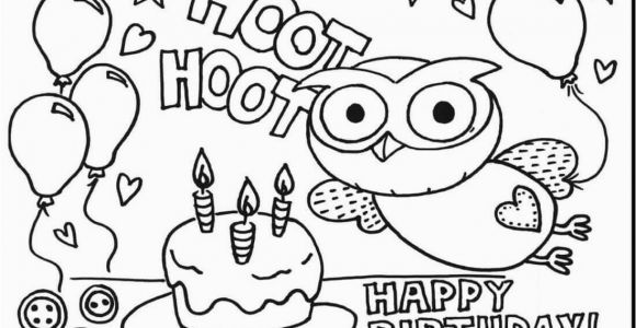 Birthday Coloring Pages to Print Birthday Coloring Pages Printable Coloring Chrsistmas