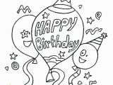 Birthday Coloring Pages to Print Happy Birthday Coloring Page Happy Birthday Coloring Page Happy