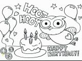 Birthday Coloring Pages to Print Happy Birthday Coloring Pages Happy Birthday Pages to Color Happy