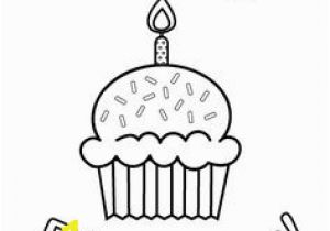 Birthday Cupcake Coloring Page 11 Best Cupcake Coloring Pages Images