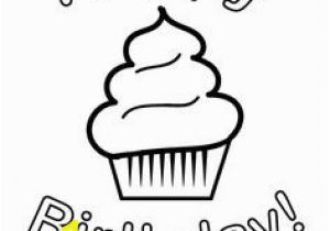 Birthday Cupcake Coloring Page 11 Best Cupcake Coloring Pages Images