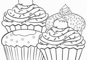 Birthday Cupcake Coloring Page Free Printable Cupcake Coloring Pages for Kids