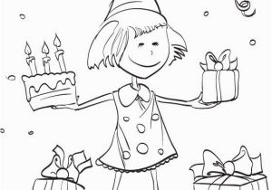 Birthday Party Coloring Pages for Kids Kids Birthday Party Coloring Book Page