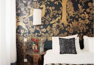Black and Gold Wall Mural Black and Gold Mural 25 Beautiful Home Murals