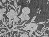 Black and White Flower Wall Mural Murals Of Italian Stole by V&a 3000mm X 2400mm