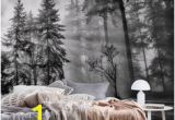 Black and White forest Mural Wallpaper 233 Best forest Wall Murals Images In 2019