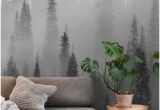 Black and White forest Mural Wallpaper 233 Best forest Wall Murals Images In 2019