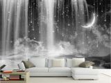 Black and White forest Mural Wallpaper Beibehang Custom Wallpaper Living Room Bedroom Mural Wallpaper Black