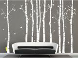 Black and White Tree Wall Mural Pin On Black and White