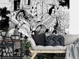 Black and White Wall Murals for Cheap Ft 6556 Fototapete Drawstore Pickup