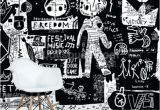 Black and White Wall Murals Of Paris Black and White Wall Mural – Disenoycolor