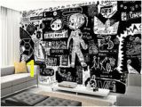 Black and White Wall Murals Uk Black and White Graffiti Wall Inspired Pinterest