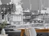 Black and White Wall Murals Uk London Black and White Wall Mural Muralswallpaper