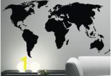 Black and White World Map Wall Mural 28 Best World Map Sticker Decor Images