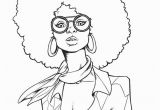 Black Art Black Girl Coloring Pages Afro Coloring Pages at Getcolorings