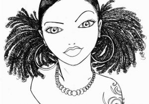 Black Art Black Girl Coloring Pages Babette