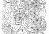 Blank Flower Coloring Pages Flowers Abstract Coloring Pages Colouring Adult Detailed Advanced