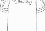 Blank Football Jersey Coloring Page 25 Blank Football Jersey Coloring Page