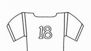 Blank Football Jersey Coloring Page 66 Best Football Coloring Pages Images On Pinterest