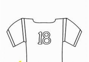 Blank Football Jersey Coloring Page 66 Best Football Coloring Pages Images On Pinterest
