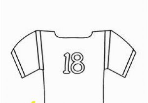 Blank Football Jersey Coloring Page 66 Best Football Coloring Pages Images On Pinterest