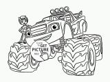 Blaze and the Monster Machines Coloring Pages Printable Blaze and the Monster Machines Printable Coloring Pages at
