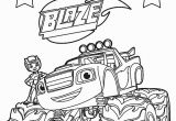 Blaze and the Monster Machines Nick Jr Coloring Pages Focus Blaze Coloring Pages Simplified and the Monster Machine Best