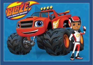 Blaze and the Monster Machines Wall Mural Buy Blaze & the Monster Machines Party Supplies at Build A
