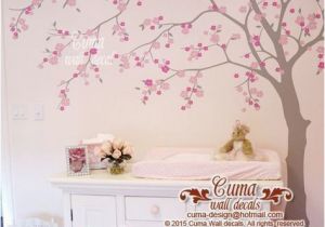 Blossom Tree Wall Mural Cherry Blossom Wall Decal Wall Decals Flower Vinyl Wall