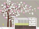 Blossom Tree Wall Mural Cherry Blossoms Tree Wall Decals Vinyl Wall Decal Wall