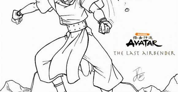 Blue Avatar Coloring Pages the Last Airbender Coloring Pages