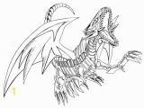 Blue Eyes White Dragon Coloring Page Blue Eyes White Dragon Coloring Pages Yu Gi Oh Cartoon