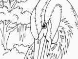 Blue Heron Coloring Page Great Blue Heron Coloring Page Embroidery Pattern Digital