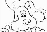 Blues Clues Christmas Coloring Pages Blues Clues 19 Coloring Page Free Printable Coloring Pages