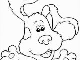 Blues Clues Christmas Coloring Pages Blues Clues 19 Coloring Page Free Printable Coloring Pages