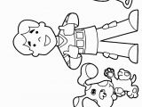 Blues Clues Coloring Pages Birthday Blues Clues Coloring Pages Download