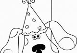 Blues Clues Coloring Pages Birthday Blues Clues Coloring Pages Download